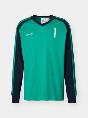 Bluzka z długim rękawem adidas Originals zielony