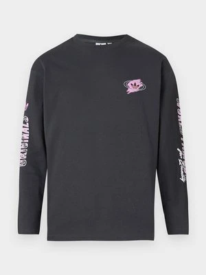 Bluzka z długim rękawem adidas Originals antracytowy