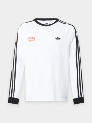 Bluzka z długim rękawem adidas Originals biały