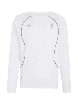 Bluzka z długim rękawem adidas Originals biały