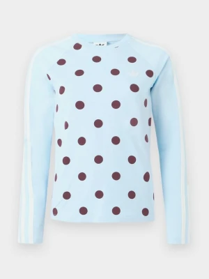 Bluzka z długim rękawem adidas Originals jasnoniebieski