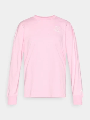 Bluzka z długim rękawem Adidas różowy