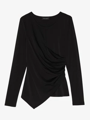 Bluzka z długim rękawem Anna Field By Zalando czarny