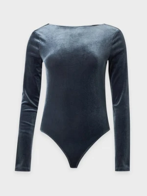 Bluzka z długim rękawem Anna Field By Zalando granatowy