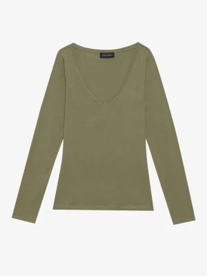 Bluzka z długim rękawem Anna Field By Zalando khaki