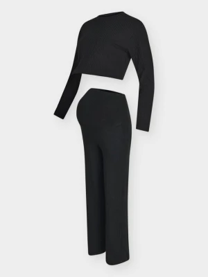 Bluzka z długim rękawem Anna Field MAMA By Zalando czarny