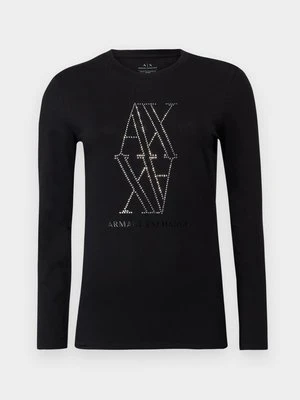 Bluzka z długim rękawem Armani Exchange