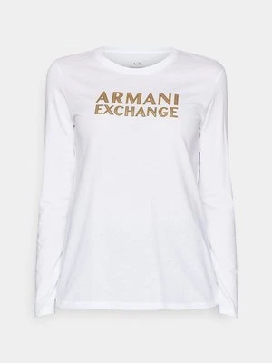 Bluzka z długim rękawem Armani Exchange