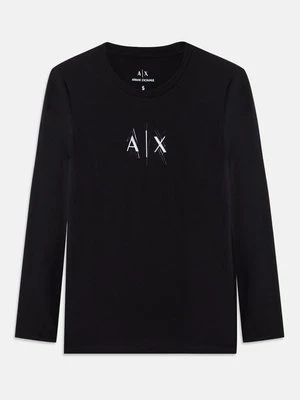 Bluzka z długim rękawem Armani Exchange