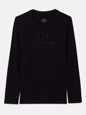 Bluzka z długim rękawem Armani Exchange