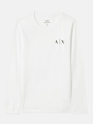 Bluzka z długim rękawem Armani Exchange