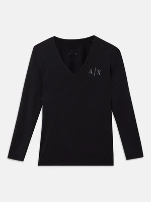 Bluzka z długim rękawem Armani Exchange