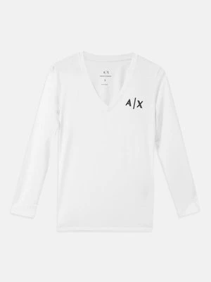 Bluzka z długim rękawem Armani Exchange