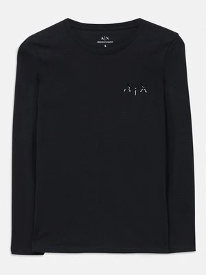 Bluzka z długim rękawem Armani Exchange