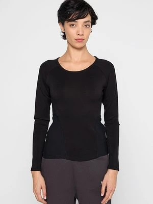 Bluzka z długim rękawem Armani Exchange czarny