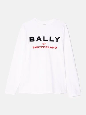Bluzka z długim rękawem Bally biały
