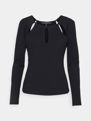 Bluzka z długim rękawem BCBGMAXAZRIA