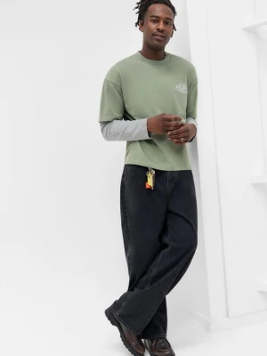Bluzka z długim rękawem BDG Urban Outfitters zielony
