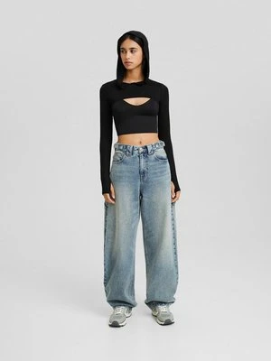 Bluzka z długim rękawem Bershka