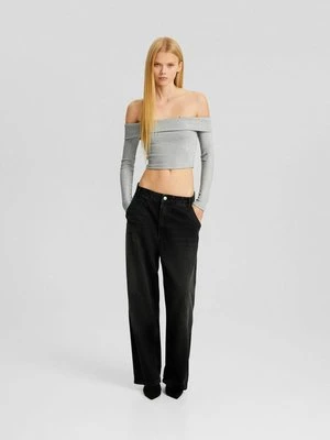 Bluzka z długim rękawem Bershka