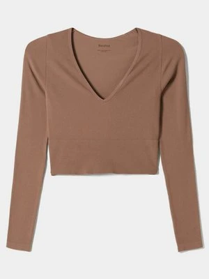 Bluzka z długim rękawem Bershka