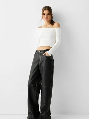 Bluzka z długim rękawem Bershka