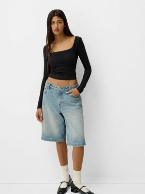 Bluzka z długim rękawem Bershka