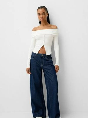 Bluzka z długim rękawem Bershka