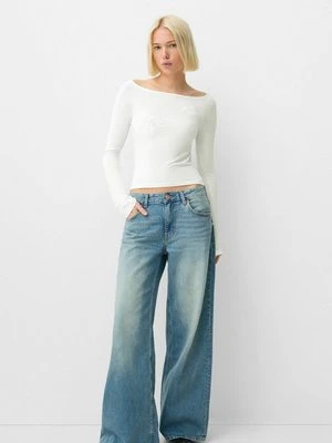 Bluzka z długim rękawem Bershka