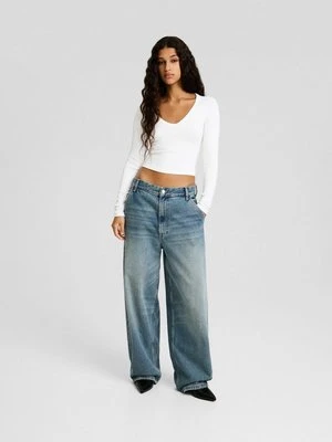 Bluzka z długim rękawem Bershka