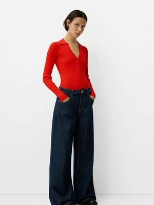 Bluzka z długim rękawem Bershka