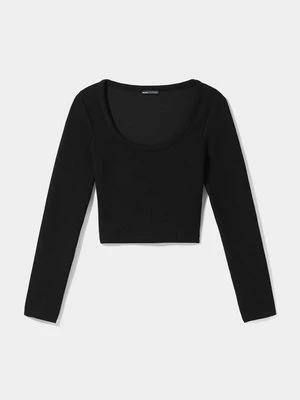 Bluzka z długim rękawem Bershka