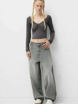 Bluzka z długim rękawem Bershka