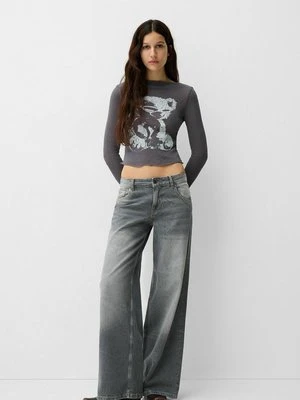 Bluzka z długim rękawem Bershka