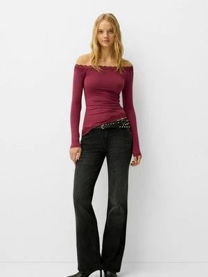 Bluzka z długim rękawem Bershka