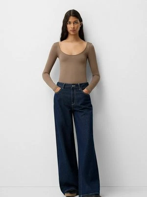 Bluzka z długim rękawem Bershka