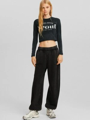 Bluzka z długim rękawem Bershka