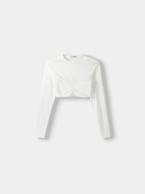 Bluzka z długim rękawem Bershka