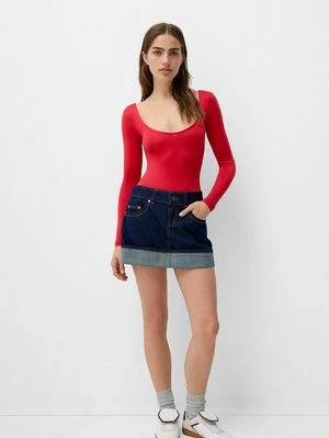 Bluzka z długim rękawem Bershka