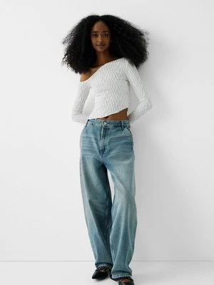 Bluzka z długim rękawem Bershka