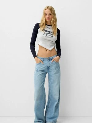 Bluzka z długim rękawem Bershka