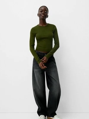 Bluzka z długim rękawem Bershka