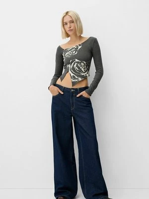 Bluzka z długim rękawem Bershka