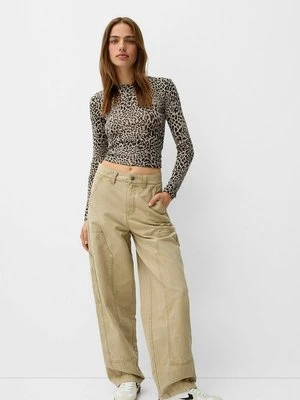 Bluzka z długim rękawem Bershka