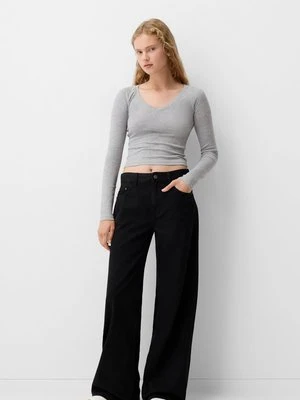 Bluzka z długim rękawem Bershka