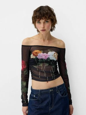 Bluzka z długim rękawem Bershka