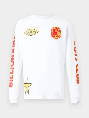Bluzka z długim rękawem Billionaire Boys Club biały