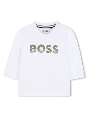 Zdjęcie produktu Bluzka z długim rękawem BOSS Kidswear