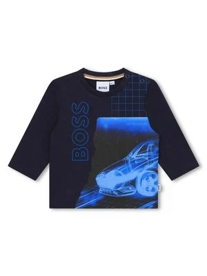 Bluzka z długim rękawem BOSS Kidswear