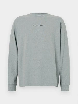 Bluzka z długim rękawem Calvin Klein szary